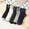 5 ПАР Мужские Деловые Спортивные Носки Мужские Носки Дышащие Контроль Запаха Хлопковые Носки для Осени/Зимы