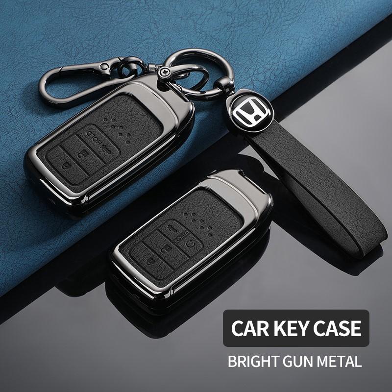 Car Key Case Cover Protection Shell For Honda Civic CRV HRV Accord Pilot Fit Freed Vezel Odyssey 2018-2022 EX EXL Smart Keyless XD9