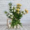 Bridal Ceremony Artificial Jasmine Flower Bouquet With Silk Craft For Home Decoration And Photography Props