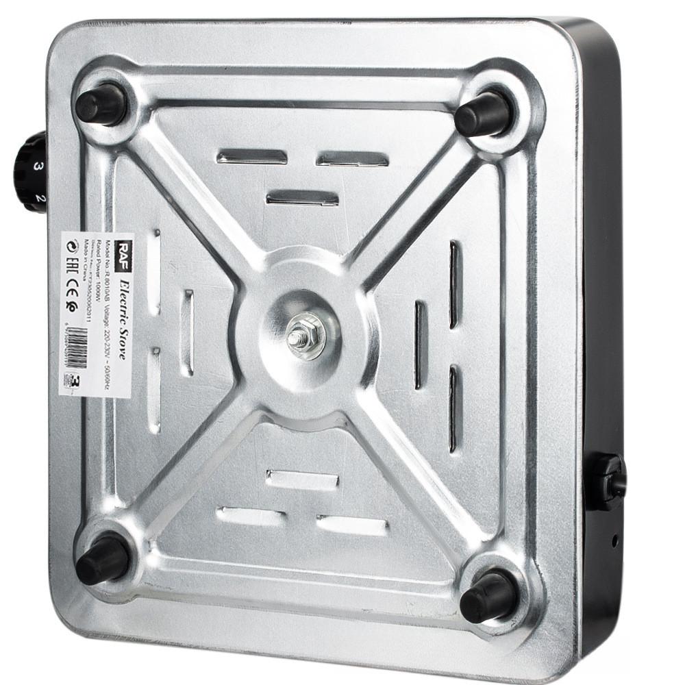 Электрическая плита высокой мощности 1000 Вт, маленькая портативная, с одной конфоркой, электрическая керамическая плита, бытовая многофункциональная кухонная плита