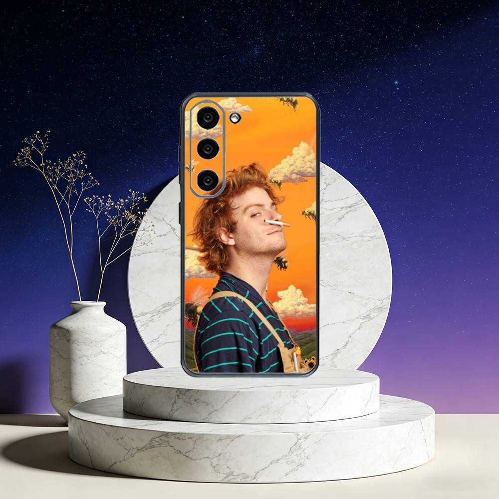 Чехол для телефона Mac D-DeMarco Singer для Samsung Galaxy A73, A72, A71, A70, A53, A52, A51, Других Мягкий Черный Чехол