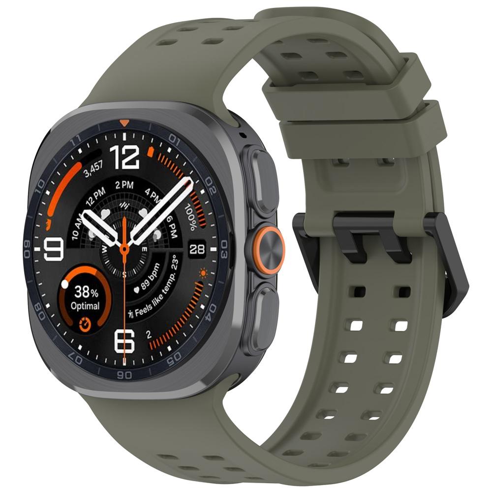 Морской Ремешок Для Samsung Galaxy Watch Ultra 47 мм Аксессуары Силиконовый Браслет Correa Galaxy watch Ultra2 47MM