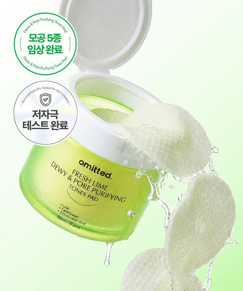 Fresh Lime Radiant Pore Toner Pads (70 pads) 160ml
