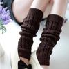 Winter Women Fashion Crochet Knitted Socks Leg Warmers Legging Boot Cover Sock Ladies
