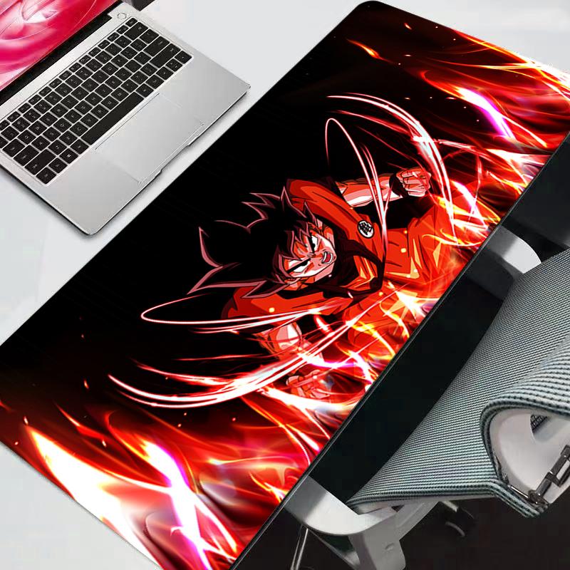 Big Mouse pad Dragon Ball DBZ Computer Speed type carpet mat for esports players Laptop Keyboard New Mousepad Desk Mat