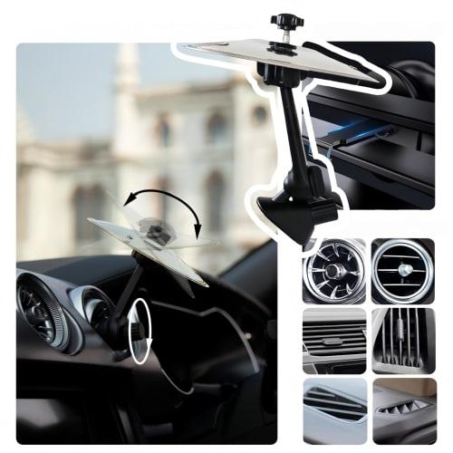 AkNebriax Car Cymbal Air Vent, Mini Drum Car Vent Cymbal, Clip-on Crash Cymbal, Easy Installation, Adjustable Angle, Car Crash Cymbal Air Vent, Funny