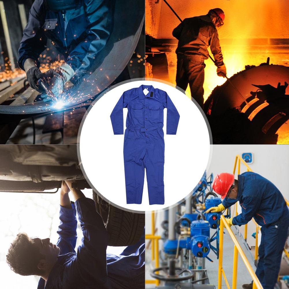 Fireproof Retardant Welding Protective Clothing One Piece Suit Safety Welder Work Protection