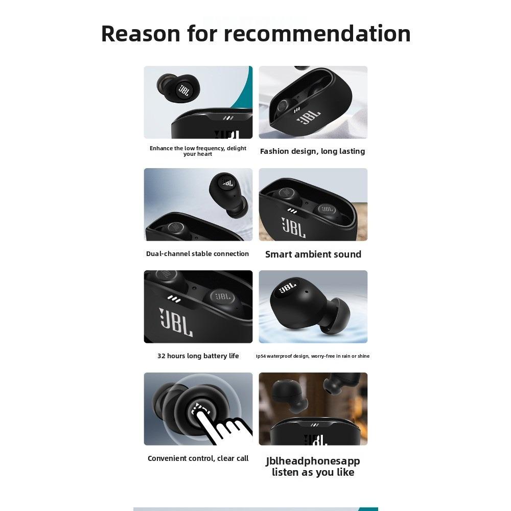 JBL Wave True Wireless Bluetooth Earbuds