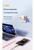 Двойной кабель для быстрой зарядки USB для устройств Huawei, Honor, Xiaomi, Apple и Android