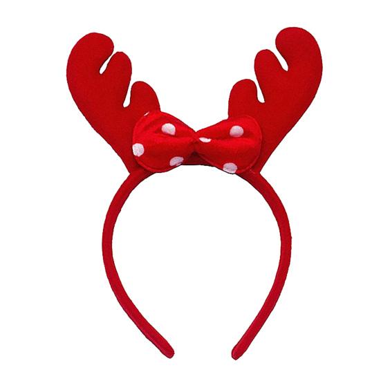 2 шт., рождественские повязки на голову, привлекательные классические оленьи рога, праздничный обруч в форме Санта-Клауса для женщин и девочек