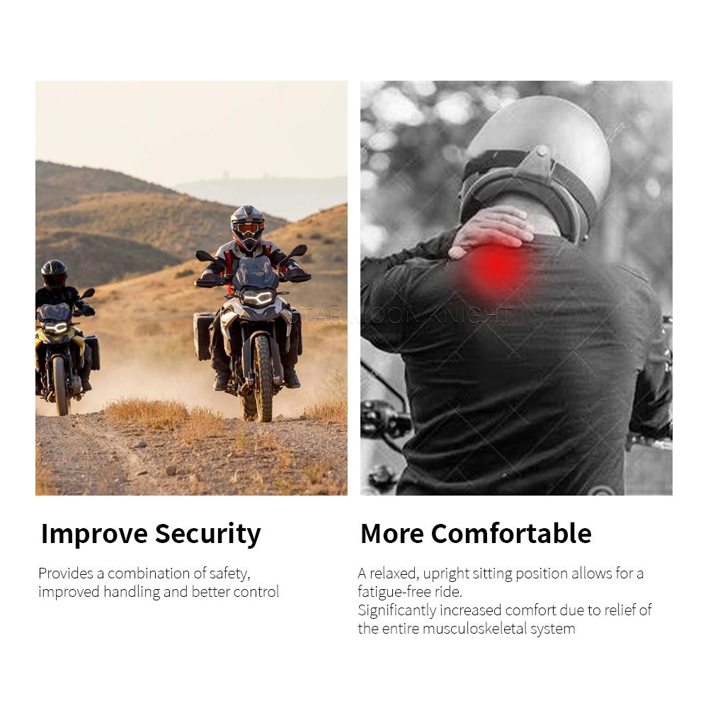 Для BMW R1200RT LC R1250RT R 1250 1200 RT 1200RT Аксессуары Зажим-подъемник руля Увеличенное смещение назад Регулируемый руль