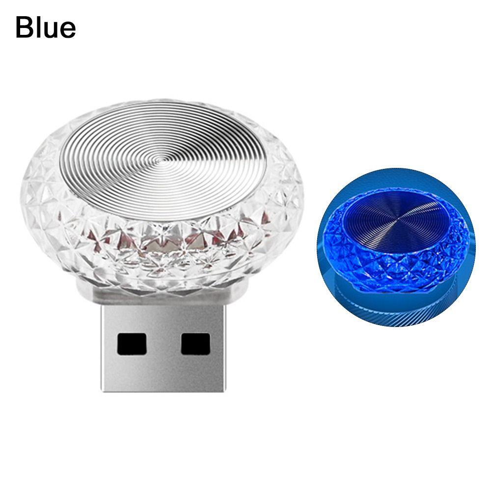 Портативные автомобильные атмосферные лампы светодиодные декоративные атмосферные лампы цветной USB окружающий свет