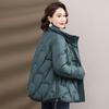 Ronghua Comfort Women's Short Stand Collar Down Jacket