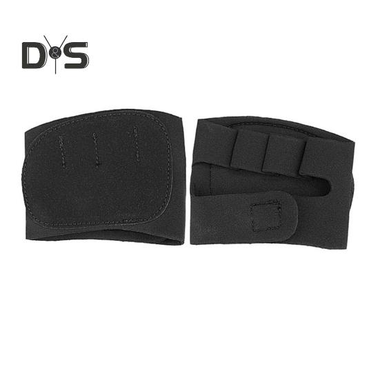 1 пара мини-перчаток для поднятия тяжестей, регулируемые, дышащие, противоскользящие, для мужчин и женщин, защита ладоней, тренировки, фитнеса, спортивные тренировки, гантели, частичная половина