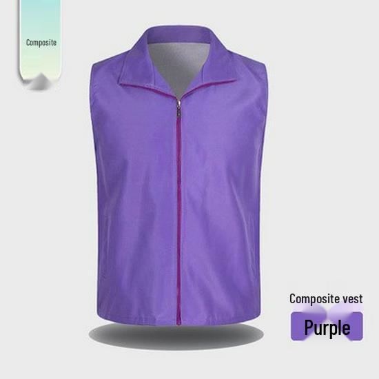 Красный волонтерский жилет на заказ с логотипом для мероприятий и деятельности