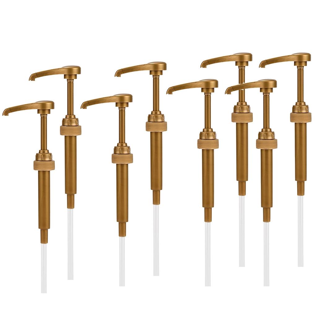 Сироп золота, верхний инструмент кофейни кухни приспосабливает бутылки литра 750мл