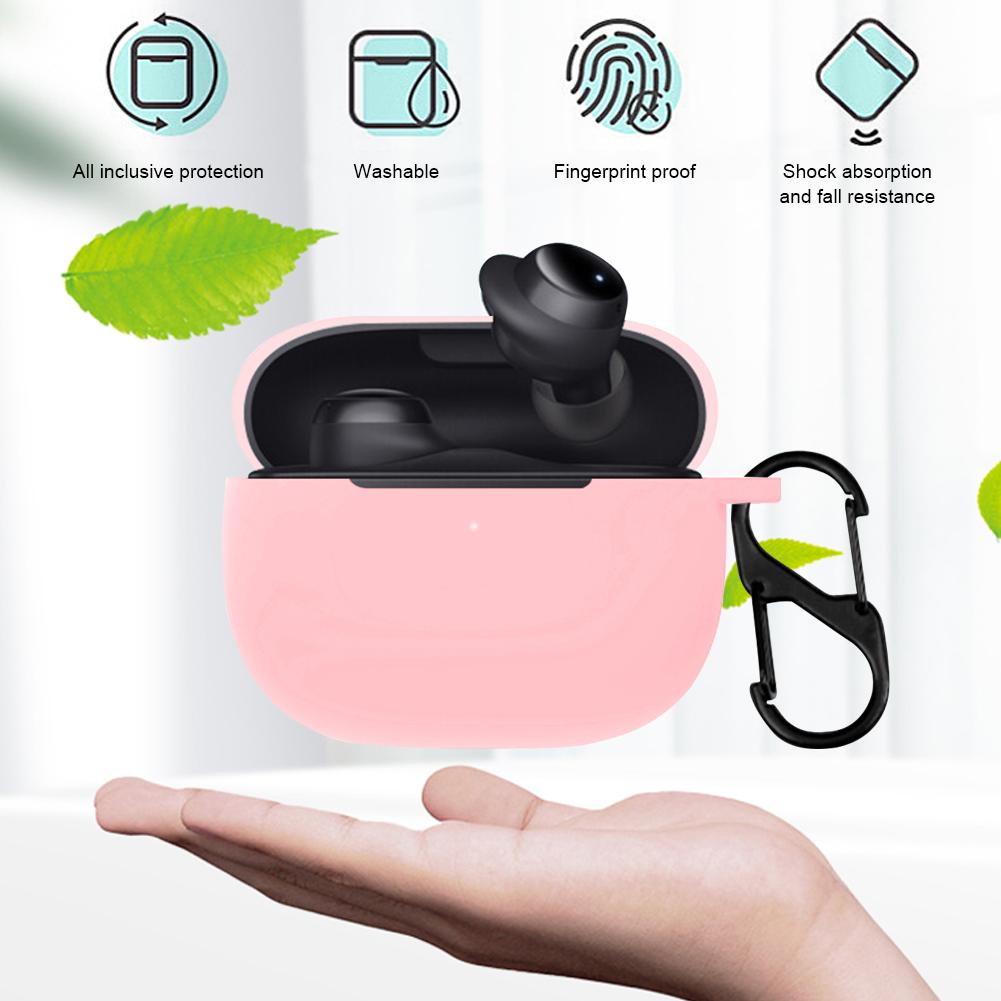 For Redmi Buds 3 Lite Soft Silicone Earphone Case Wireless Earbuds Protect Shell Earphones Charging Box Protective Cover