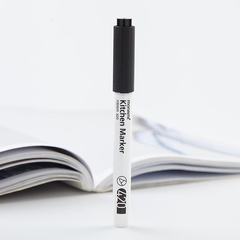Monami 420 Ceramic & Grout Marker Pen for Food Containers, Original Korean Import, Model 05034