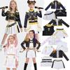 Girls Kids K-Pop Demon Hunters Zoey Rumi Mira Cosplay Costume Set Fancy Dress Idol Movie Cosplay Children Halloween Carniva Suit