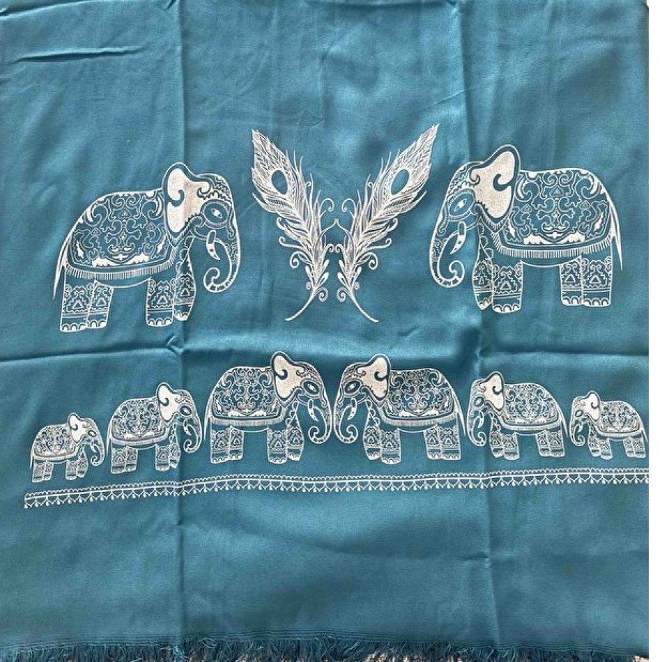 Платье набедренной повязки из бамбукового хлопка с половиной рукава/Пляжное платье/Домашнее платье