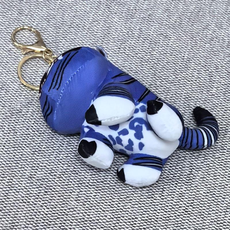 KPOP Demon Hunters Little Tiger Pendant 12cm Cartoon Anime Monster Hunt Girl Bag Hanging Decoration Child Gift