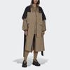 Adidas Оригинальная коллаборация X Hyke Mountain Poncho Длинная спортивная куртка женская куртка желто-коричневая GP3034