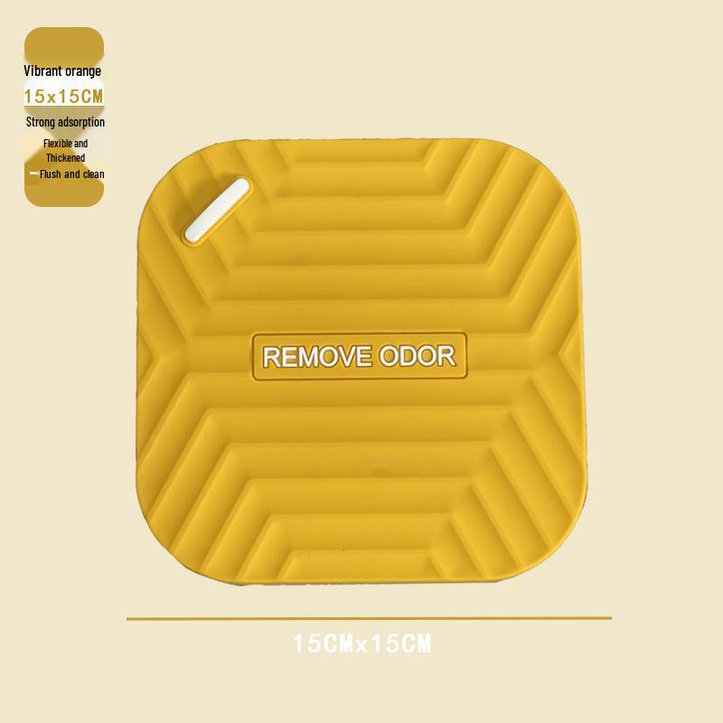 Universal Anti-Odor Floor Drain Cover for Kitchen & Bathroom - Insect & Mosquito Resistant Mat