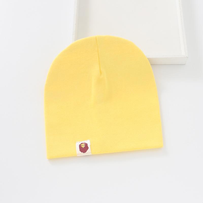 Детская шапка в стиле хип-хоп для уличных танцев, хлопковая весенне-осенняя шапка для малышей, шарф, кепка для мальчиков и девочек, однотонная детская шапка