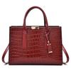 Trendy 2023 Fashion Large Crocodile Texture Tote Bag For Stylish Women In Various Colors