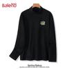Baleno Men's De Velvet Thermal Long Sleeve High-Neck T-Shirt