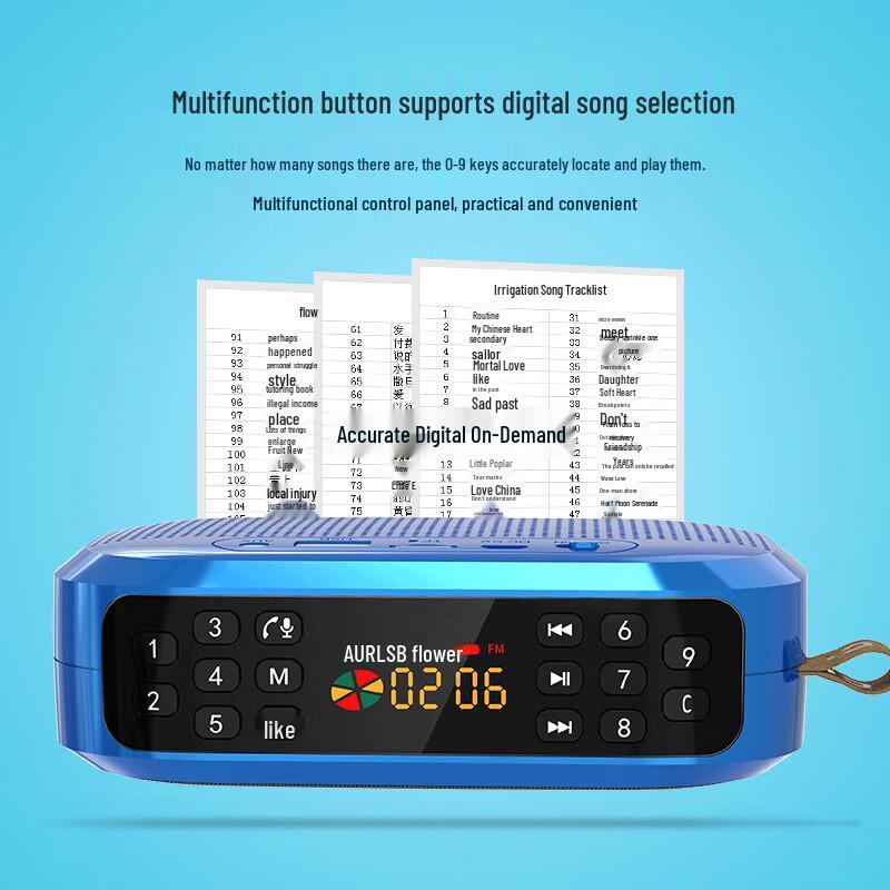 SHIDU S168 Портативная беспроводная Bluetooth-колонка Штепсель CN (адаптер в комплекте) (Китайская версия)