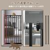 Seogva Pet Fence Pet Door Height Pet Dog and Cat Cat Overglossed Cat Fence для предотвращения прохода собак с детским натяжением Автоматические ворота над лестницей,