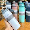 530/750ML Thermos Bottle Stainless Steel Vacuum Flas with Handle Travel Cup For Men Women Coffee Mug Straight Cup