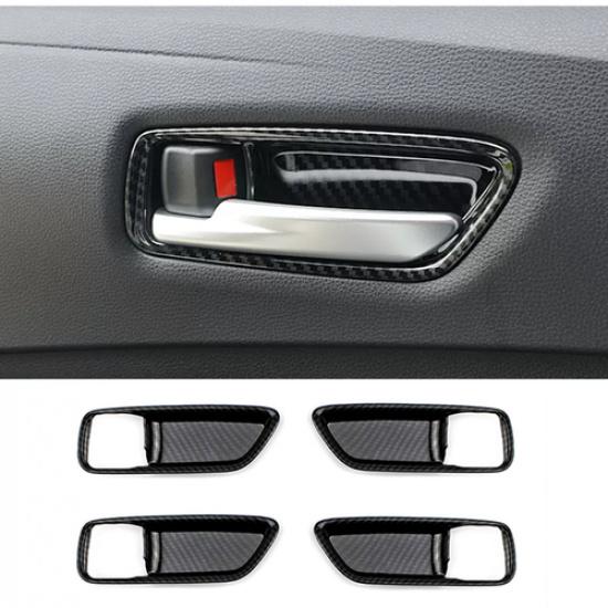 For Toyota Corolla - Carbon Fiber Inner Car Door Handle Bowl Cover Trim
