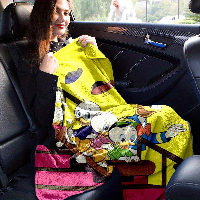 1pc, Donald Duck Family Throw Blanket Cozy & Soft for Home Decor, Couch Cover, Outdoor Use, Travel, Camping