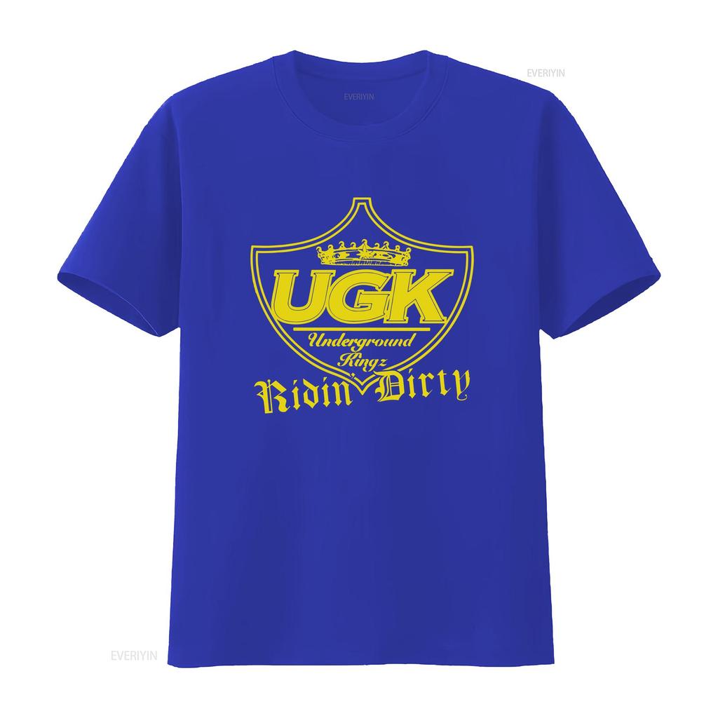 UGK UNDERGROUND KINGZ Ridin Dirty Рэп Хип-Хоп супер облегающая Мужская Футболка винтажная Стиранная Стильная Универсальная homme Дышащая Мягкая