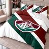 Fluminense 3Pcs Bedding Set Duvet Cover With Two Pillowcases For Bedroom Home Decoration