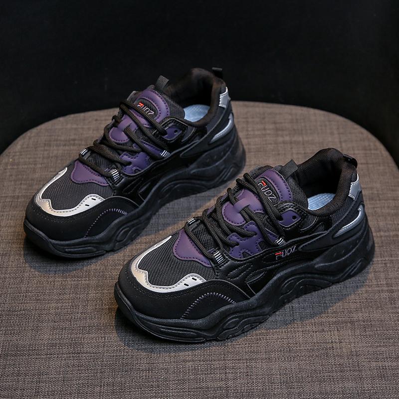 CRLAYDK Женские 2024 Новые Модные Кроссовки Платформа Папа Повседневные Классические Сетчатые Обувь для Ходьбы Удобные На шнуровке Путешествия Теннис