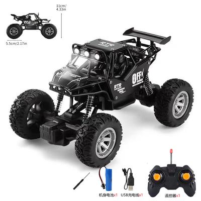 4WD Радиоуправляемая Машинка Внедорожник 4x4 с Дистанционным Управлением Багги Грузовик Со Светодиодными Огнями Гонки Дрифт Игрушка Для Мальчиков Девочек Детей Подарок