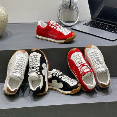 Женские немецкие тренировочные туфли - стиль 2025: Дышащие, Толстая подошва, Лоферы с маленьким цветком, Универсальная повседневная спортивная обувь, Вдохновленная Форрестом Гампом.