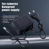 Stay Secure with Waterproof Power Adapter for Surveillance AHD Camera; EU/US Plug; DC12V 2A, Input AC100V-240V