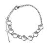 Sophisticated Beaded Hand Chain Crystal Sparkling Bracelet Chain Bracelet Suitable for Stylish Accessory Lovers
