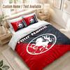 Custom Name Bedding Set 3 PiecesFC Twente Print Duvet Cover + 2 Pillowcases Soft Bed Decor