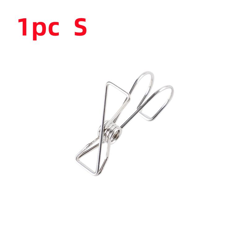 Многоцелевые прищепки из нержавеющей стали для полотенец в ванной комнате, прищепки для белья, носков, кухонный органайзер, крючок, прищепка для белья
