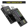 FNIRSI-FNB58 PD USB-тестер Цифровой вольтметр Амперметр Type-C Детектор быстрой зарядки Триггер Измерение емкости Пульсации