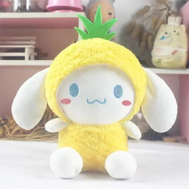 Плюшевая игрушка Sanrio Hello Kitty Аниме-кукла Куроми Югуй Собака Мелоди Автомобильное украшение Детские праздничные подарки s Мягкая Набивная Пушистая Обнимаемая Кавайная Утешение