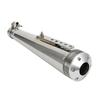 Stainless Steel Motorcycle Rear Muffl  Pipe 38 Inlet 45 Mm