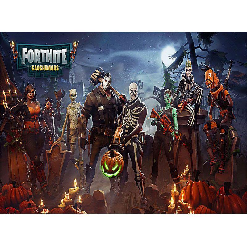 Fortnite Fort Night Игра Домашний Декоративный Живопись Постеры Наклейки Подарок Искусство