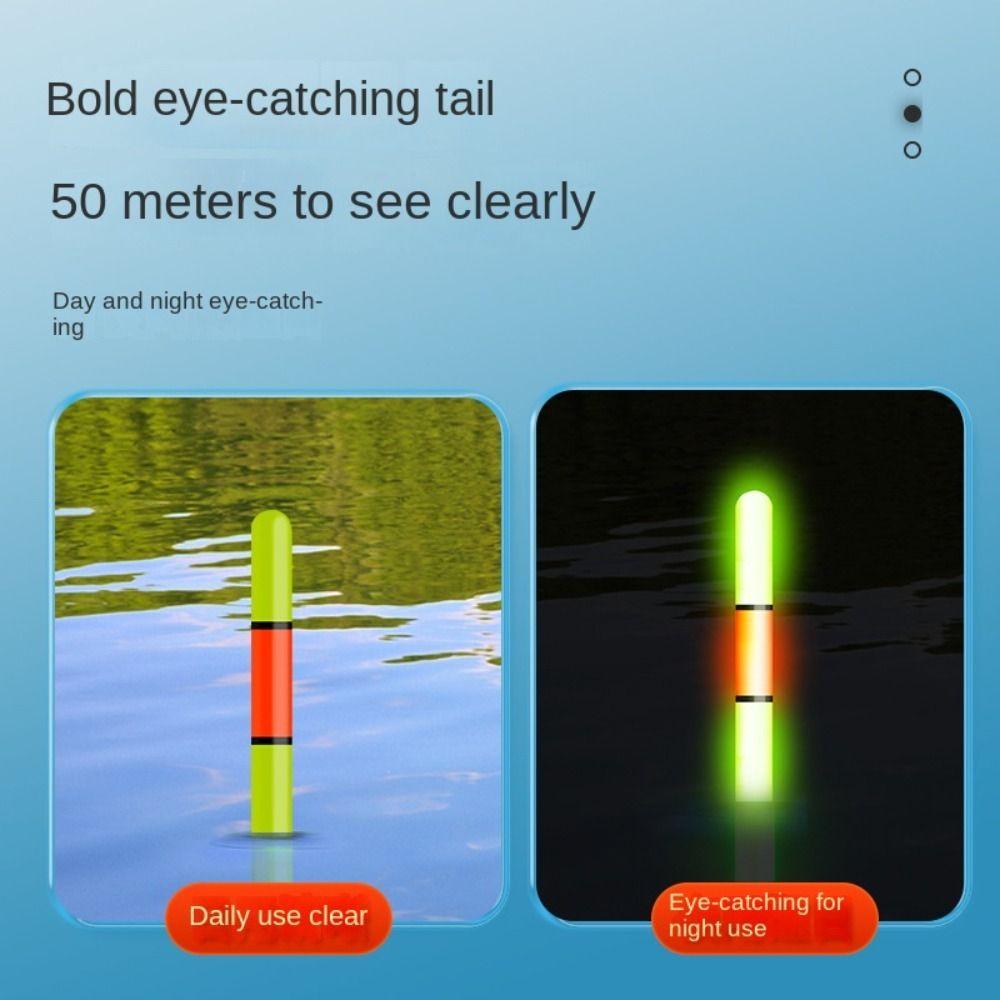 Slip Drift Tube Electronic Fishing float 3 Lights Bobbers 2024 Rock fishing Floats Night fishing