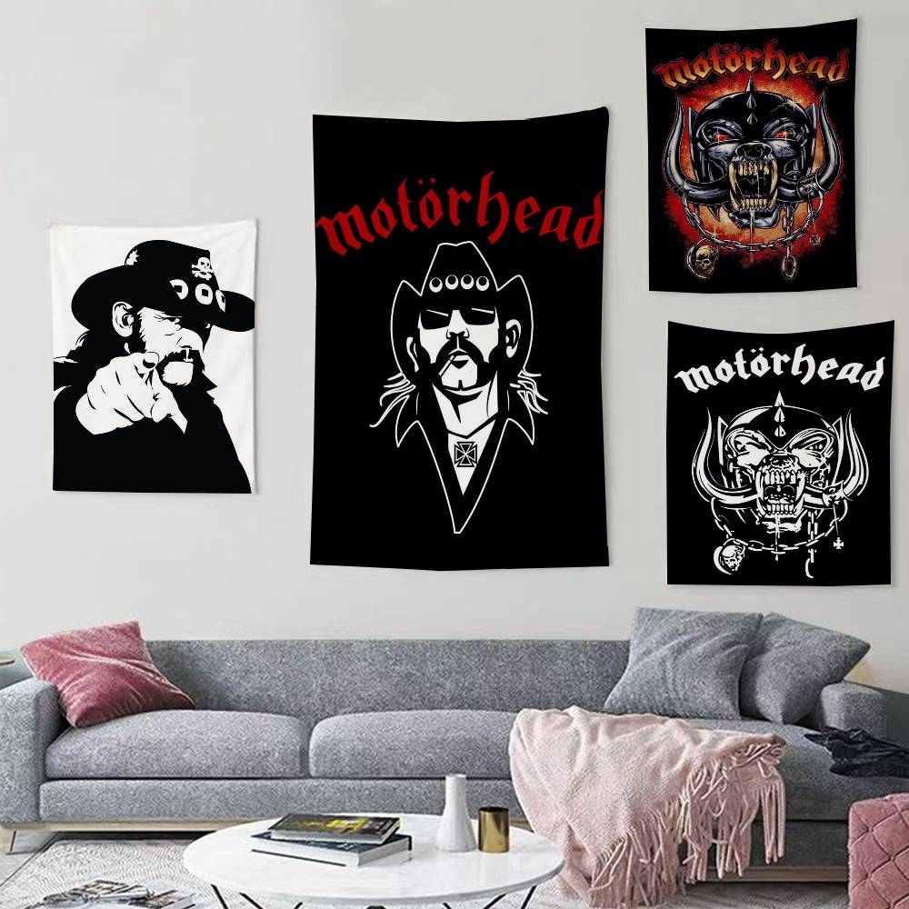 Флаги рок-группы Motörhead Настенный фон Арт-баннер Для спальни Дома Уличный Декор